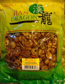 16 oz Dried Organic Hawthorn Berry Fructus Crataegi