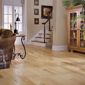 Hickory Natural Engineered Hardwood Flooring CLICK Floating Wood Floor