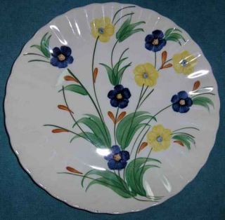 Blue Ridge Pottery Chickory Lunch Plate s 120111