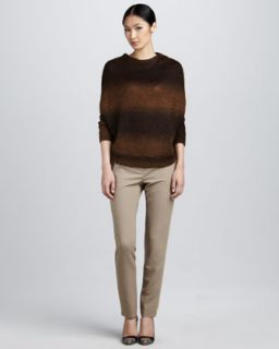 3V24 Magaschoni Dolman Sleeve Sweater & Stretch Wool Pants