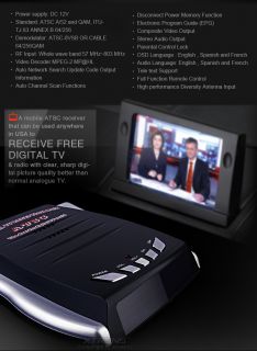 BMW ATSC Car Digital HD TV Upgrade Receiver Antenna Kit