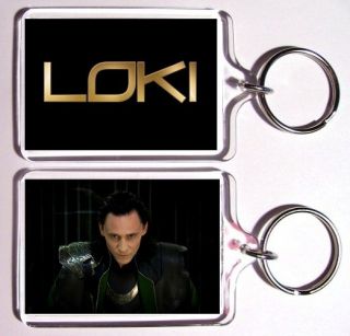Tom Hiddleston as Loki of The Avengers Keychain 2