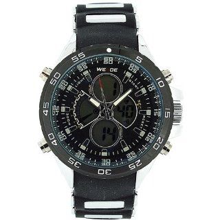 Weide Gents Analogue Digital Chrono Multi Function Rubber Strap Watch