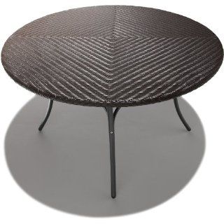 Strathwood Padre All Weather Wicker 48 Inch Round Dining