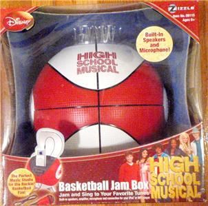  High School Musical Basketball Jam Box