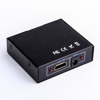 Port HDMI Splitter Hub Switch Multi 1 Input 2 Output for HDCVT