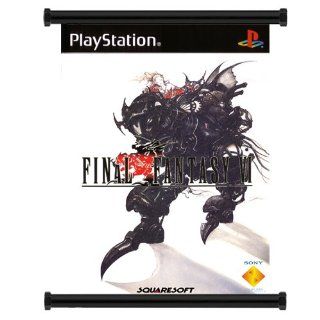Final Fantasy III/Final Fantasy VI Game Fabric Wall Scroll