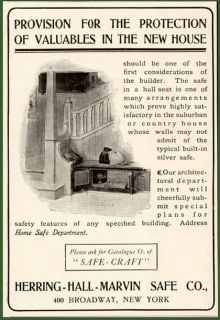 1904 Herring Hall Marvin Safe Co Hidden Home Safes Ad