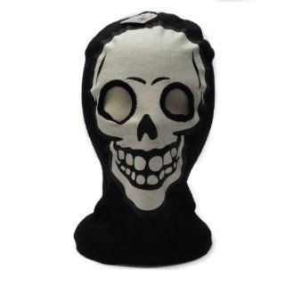 White Skeleton Face Ski Mask Gothic Beanie Hat: Toys