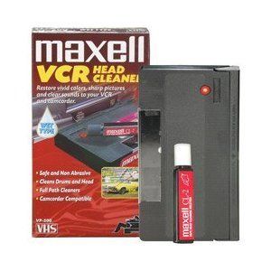 Maxell VCR Head cleaner VP 200 VHS