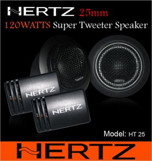 new hertz ht 25 1 25mm car tweeters speakers grab it now