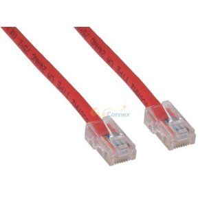 3ft Cat6 550 MHz UTP Assembled Patch Cable, Red Computers