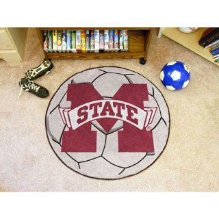  Bulldogs NCAA Soccer Ball Round Floor Mat (29)
