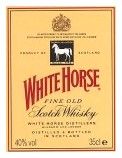 KU5 White Horse Bar Sign Mirror Tray Old Vintage Liquor Scotch Whisky