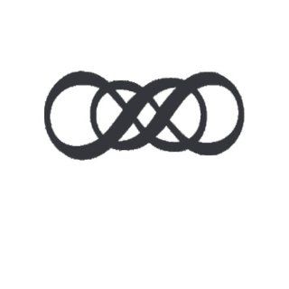 Double Infinity Large Temporary Tattoo Pack   3 Tattoos