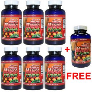 Super African Mango 1200 Extract Weight Loss Buy 6 Get 1 Free