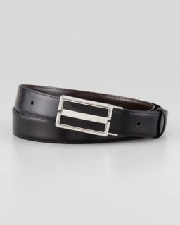 alfred dunhill reversible leather belt black brown $ 255 00 alfred