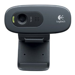 Logitech HD Webcam C270, 720p Widescreen Video Calling and
