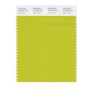 PANTONE SMART 15 0543X Color Swatch Card, Apple Green   