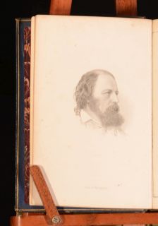 Tennysons complete works with an engraved authors portrait from a