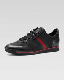 Black Lace Up Sneaker    Black Lace Up Athletic Shoe