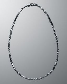  chain necklace 18 l $ 290 00 david yurman 4mm wheat chain necklace 18