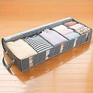 Home Charcoal Non Smell Storage Bag Case Under The Bed Organizer New