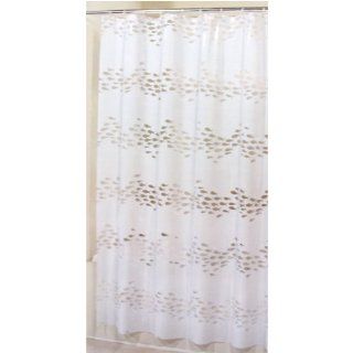 Schools Out White Vinyl Fish Shower Curtain