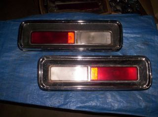 1967 Chevy Camaro Taillights and Housings