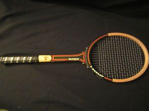 Vintage Dunlop McEnroe Wood Tennis Racquet Wooden Very Nice