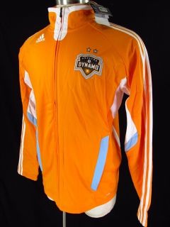 Adidas MLS Houston Dynamo Presentation Jacket Large L Track Top $80