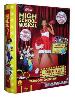 high school musical 11 piece cheerleader dress up set