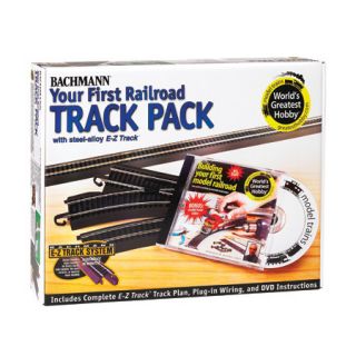 Bachmann 44497 HO Worlds Greatest Hobby EZ E Z Track Pack 45 Pieces