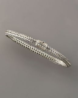  available in silver $ 295 00 john hardy silver woven chain bracelet