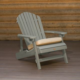 Highwood USA Folding and Reclining King Size Adirondack Chair Set of 2