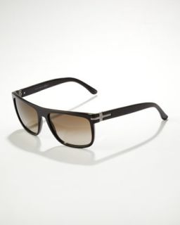 N21A8 Gucci Square Plastic Sunglasses, Black