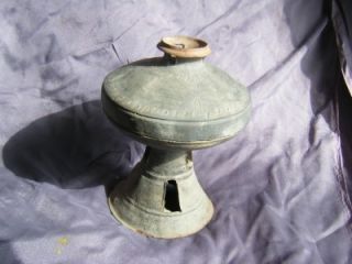Pedestal Dish with Cover Korea Three Kingdoms Period Silla Kingdom 5th