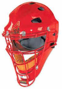 All Star 2310 Red Youth Hockey Style Catchers Helmet