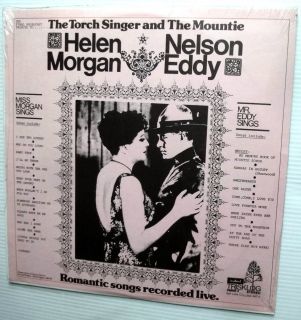  Helen Morgan and Nelson Eddy Live LP SEALED