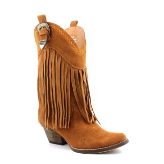 Volatile Hillside Womens Size 10 Tan Regular Suede Western Boots