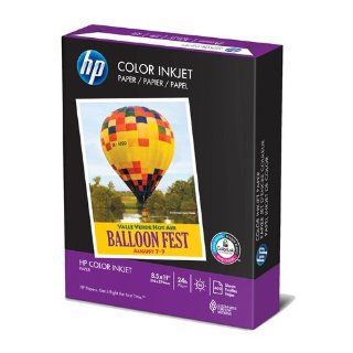 HP Color Inkjet Paper, 24 Pound, Uncoated, 96 Plus