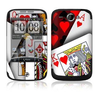 Royal Flush Decorative Skin Cover Decal Sticker for HTC