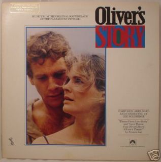 1978 Oliver’s Story Soundtrack LP • Lee Holdridge