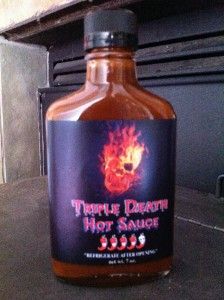 Triple Death Bhut Jolokia Ghost Chili Pepper Hot Sauce