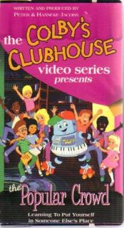 The Popular Crowd Colbys Clubhouse [VHS] Peter Jacobs