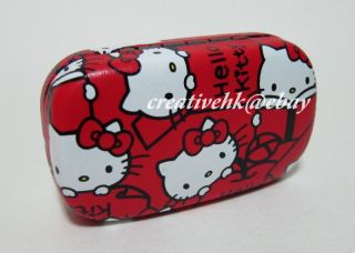 Japan Sanrio Hello Kitty Red Cell Phone Earphone Case