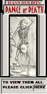 Old Woman Grim Reaper Macabre Etching Xylophone Holbein Dance Death