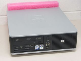 HP DC7900 SFF Core 2 Quad 2 66Ghz 4GB Mem 250GB SATA HDD CD DVDW VISTA