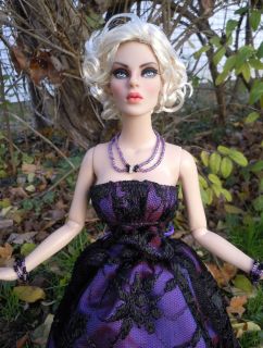 OOAK Nu Mood Curvy Betty Repaint with Dress and Jewelry