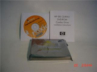 HP CD RW DVD ROM GCC C10N w HP External Cradle Case